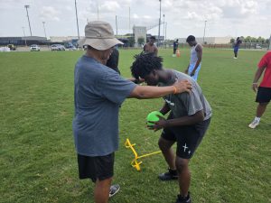 Defensive Line Training Near Katy